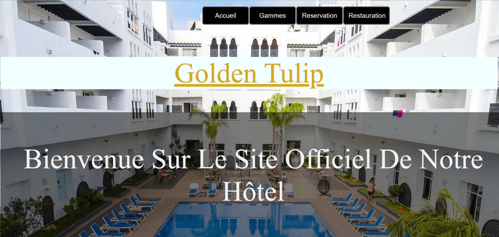 Hotel Website