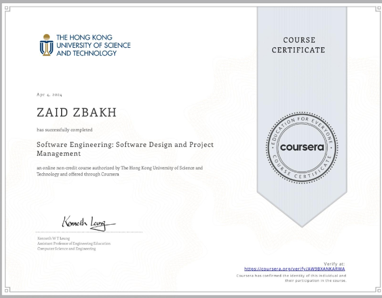 Software Engineering: Software Design and Project Management